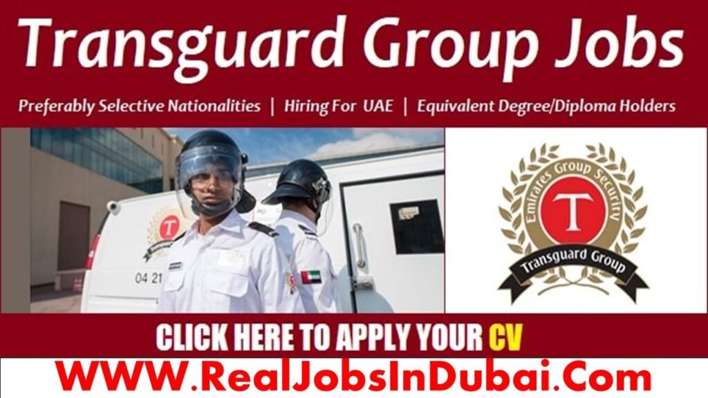 Transguard Group Careers Jobs In Dubai UAE 2024 RealJobs