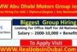 Abu Dhabi Motors Jobs