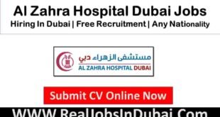 Al Zahra Hospital Dubai Jobs