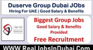 Duserve Group jobs In Dubai