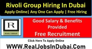 Rivoli Group Jobs In Dubai