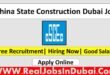 China State Construction Careers Jobs In Dubai