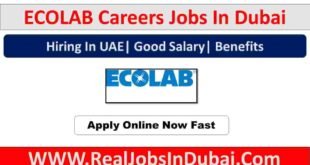 ECOLAB Careers Dubai Jobs