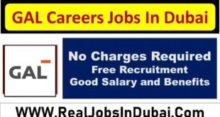 GAL Aviation Jobs In Dubai