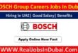 BOSCH Group dubai jobs