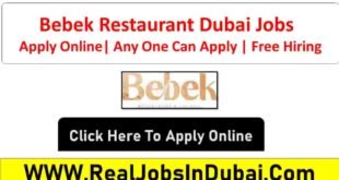 Bebek Restaurant Jobs In Dubai
