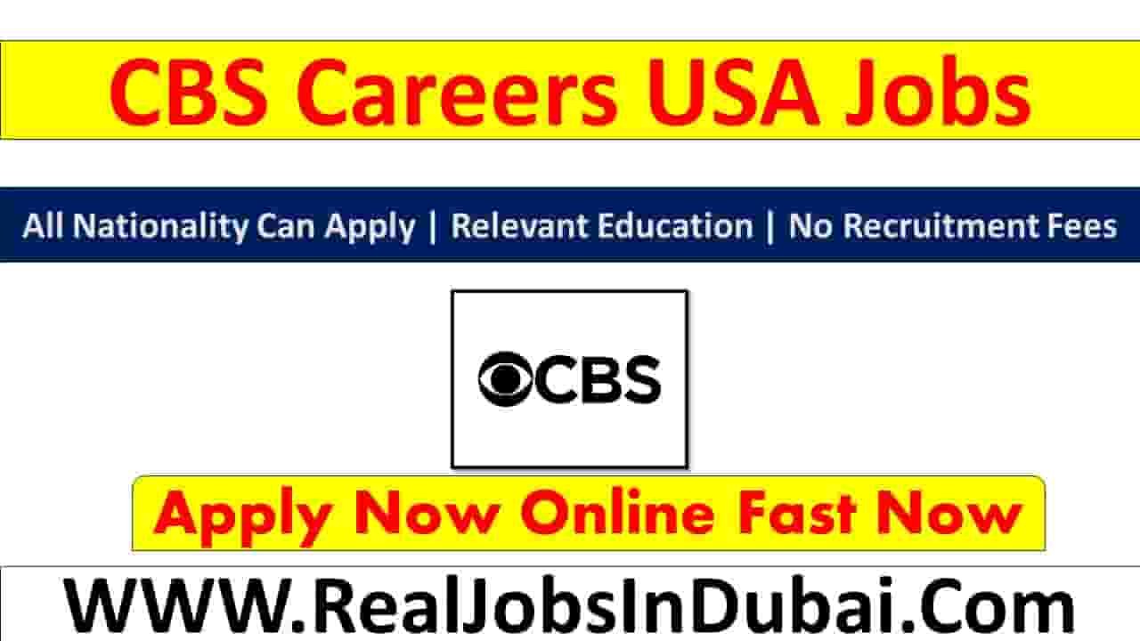 CBS Group Careers Jobs In USA 2024 RealJobs