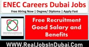 ENEC Careers Jobs In Dubai
