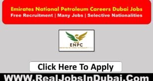 Emirates National Petroleum Jobs In Dubai