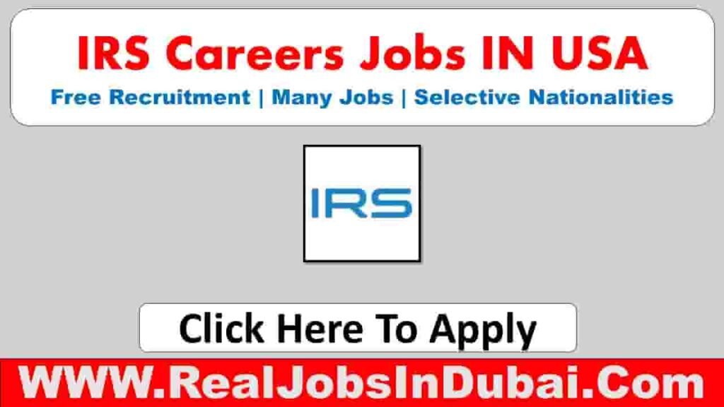 IRS Group Careers Jobs Vacancies In USA 2024 RealJobs