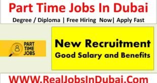 Part Time Job In Dubai