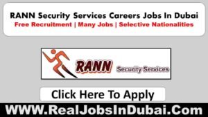 RANN Security Services Group Jobs In Dubai