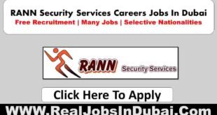 RANN Security Services Group Jobs In Dubai