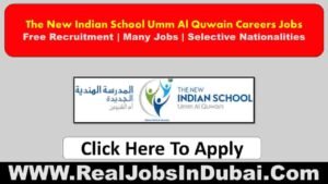 New Indian School Umm Al Quwain Jobs