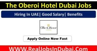 The Oberoi hotel jobs in dubai