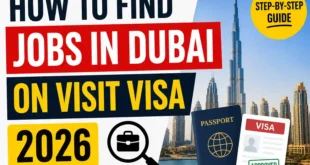 How To Find Jobs In Dubai On Visit Visa 2026