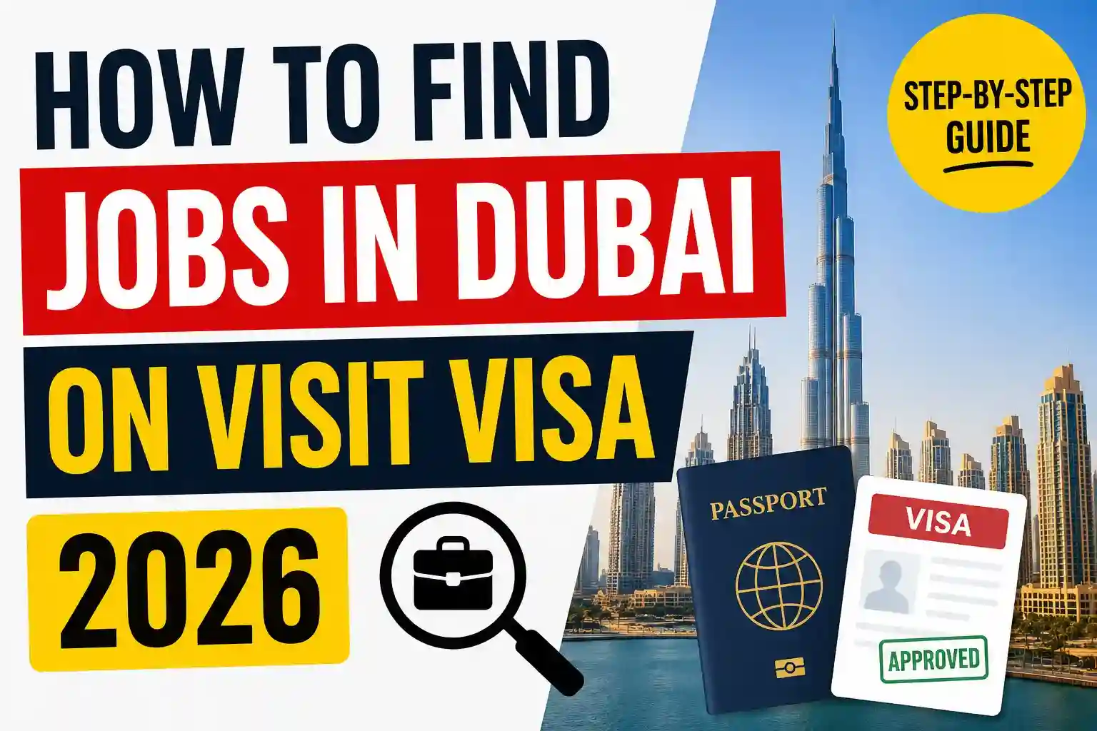 How To Find Jobs In Dubai On Visit Visa 2026