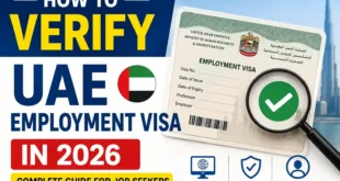 How to Verify UAE Employment Visa in 2026