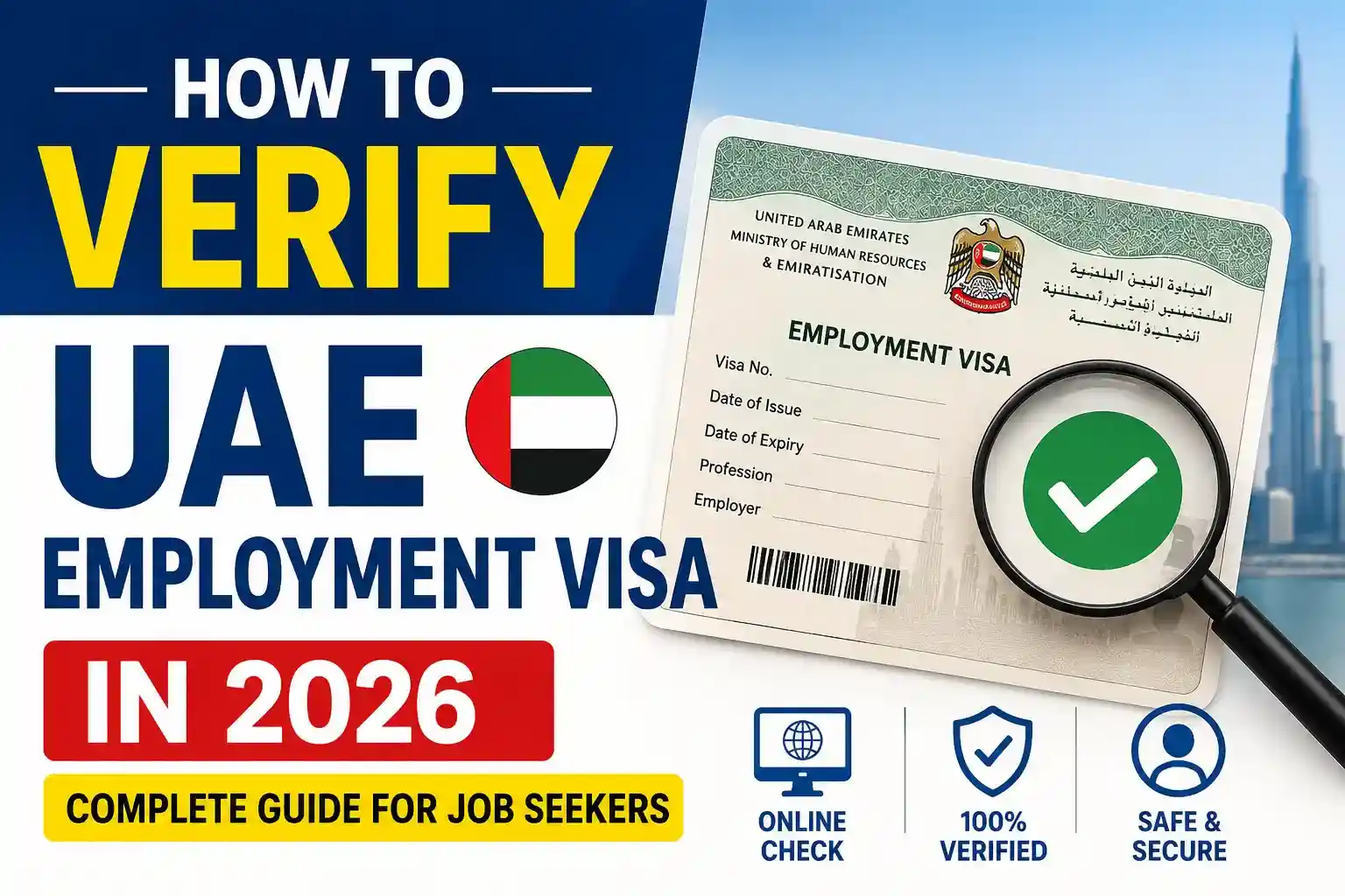 How to Verify UAE Employment Visa in 2026