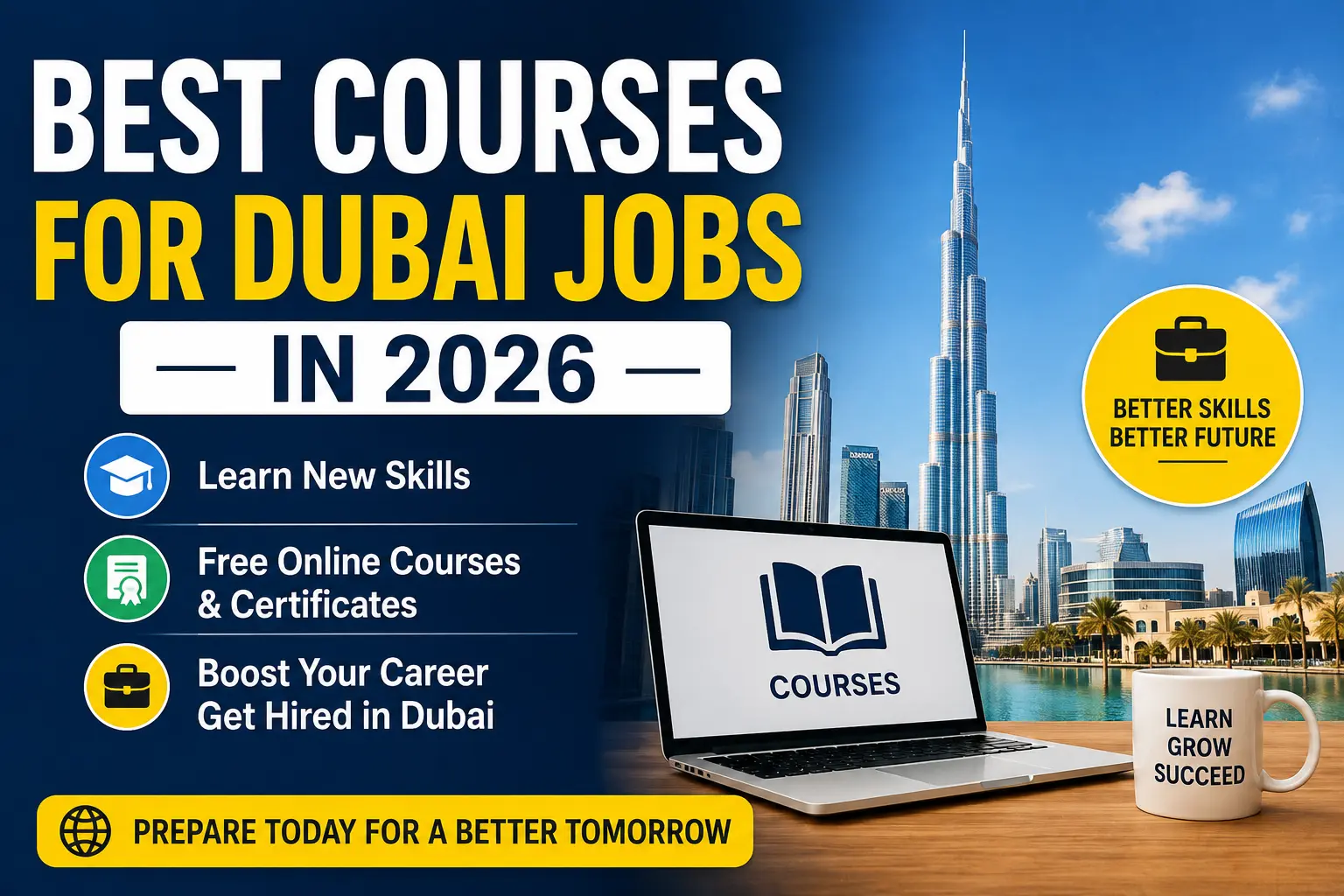 Best Courses for Dubai Jobs in 2026